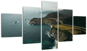 Obraz - Klif w oceanie (125x70 cm)