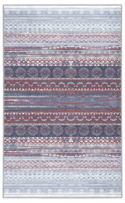 Fioletowo-szary dywan odpowiedni do prania 160x230 cm Vintage Stripe – Mila Home