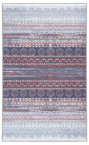 Fioletowo-szary dywan odpowiedni do prania 80x150 cm Vintage Stripe – Mila Home