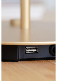 Pomarańczowa lampa stołowa LED ze ściemniaczem i metalowym kloszem (wysokość 41,5 cm) Asteria Table – UMAGE