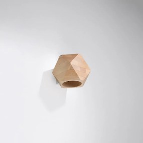 Kinkiet WOODY naturalne drewno SOLLUX  LIGHTING