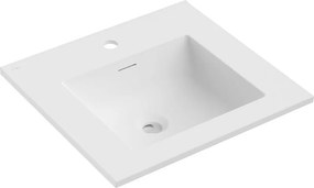 Mexen Otis umywalka wpuszczana w blat 51 x 46,5 cm, biała mat - 25185001