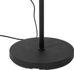 Industrialna lampa podłogowa czarna 35 cm regulowana - Hanze