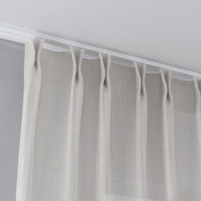 Zasłona na haczykach flex podwójnych