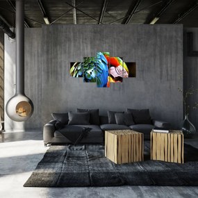 Obraz - Papuga (125x70 cm)