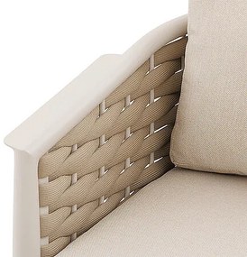 Zestaw aluminiowy dla 5 osób ARCADA (beżowy)