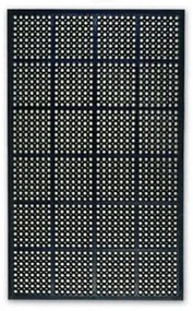 Mata gumowa przemysłowa, antyzmęczeniowa, 90 x 150 cm, czarna