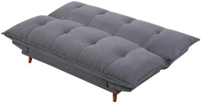 Sofa rozkładana z funkcją spania PILLOW szara HALMAR