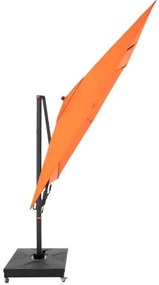 MyZone 280 x 280 cm - wahadłowy parasol ogrodowy z bocznym słupkiem : Substancja Desen - 816