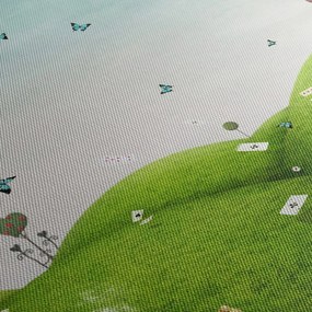 Obraz wspaniałego krajobrazu (170x50 cm)
