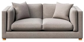 Jasnoszara sofa 195 cm Pomo – Ame Yens