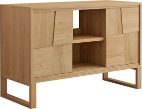 Szafka podumywalkowa na nóżkach z drewna tekowego - szer.120 cm - MATARAM
