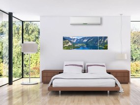Obraz - Hallstätter See, Hallstatt, Austria (170x50 cm)