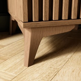 PROMOCJA Stolík nocny ENTSIAN 40x40 cm, dąb artisan II jakość