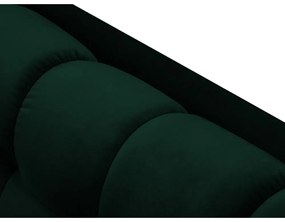 Ciemnozielona aksamitna sofa Cosmopolitan Design Bali