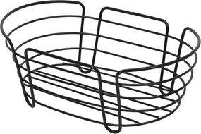 Koszyk na chleb Bistro, owalny, metalowy stelaż