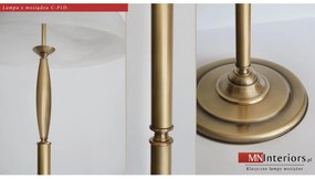 Mosiężna lampa podłogowa C-P1D