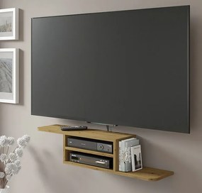 Wisząca Półka Pod Telewizor Dąb Artisan P1-C32