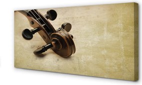 Duży obraz na płótnie Kompozycja Muzyczna Na Strunach