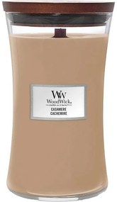 WoodWick Świeca zapachowa w dużym słoiku Cashmere,609 g