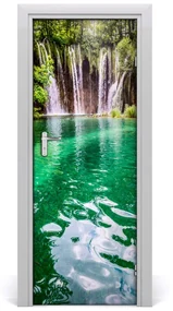 Naklejka fototapeta na drzwi Jeziora Plitwickie
