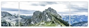 Obraz - Szczyty górskie (170x50 cm)