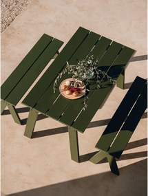 Stół ogrodowy z litego drewna sosnowego 77x140 cm Navo – noo.ma