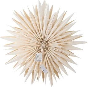 Biała dekoracja świetlna wisząca ø 50 cm Elijas – Bloomingville