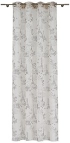 Beżowa firanka 140x245 cm Defence – Mendola Fabrics