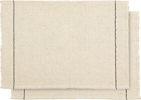Maty stołowe z mieszanki bawełny zestaw 2 szt. 35x50 cm Lunel – Kave Home
