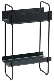 Czarna metalowa konsola 24x48 cm A-Console – Zone