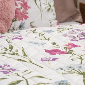 4Home Narzuta na łóżko Spring meadow, 220 x 240 cm + 2x 40 x 40 cm