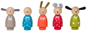 Drewniana zabawka La Grande Famille – Moulin Roty