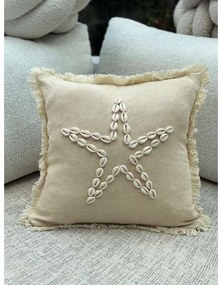 Bawełniana poszewka na poduszkę 43x43 cm Seashells – Mioli Decor