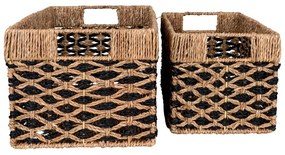 Koszyki z trawy morskiej zestaw 2 szt. 25x40x21 cm Salar – House Nordic