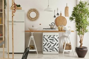 Osłona Magnes na zmywarkę Pióra w stylu Boho