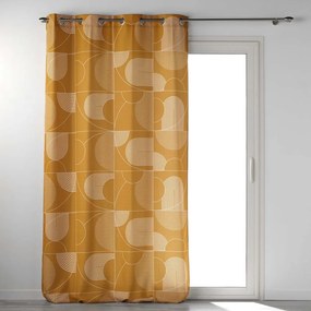 Zasłona w kolorze miedzi 140x280 cm Esquisse – douceur d'intérieur