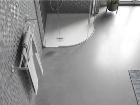 Mexen Bert brodzik półokrągły SMC 90 x 90 cm, biały - 4KR109090