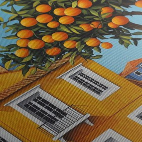 Obraz - Drzewo pomarańczowe (125x70 cm)