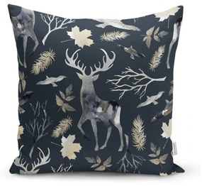 Zestaw 4 świątecznych poszewek na poduszki i bieżnika Minimalist Cushion Covers Christmas Forest