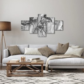 Obraz - Lipnice, czarno - biały (125x70 cm)
