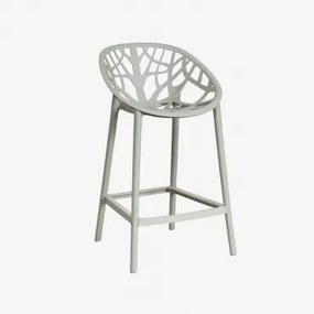 Zestaw 2 Wysokich Stołków Z Polipropylenu Ores Awokado & ↑65 Cm - Sklum