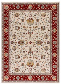 Czerwono-kremowy dywan 140x200 cm Classic – Universal