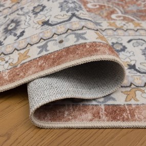 Dywan vintage INKA Ornament z Efektem Postarzenia Terakota 120 cm x 170 cm