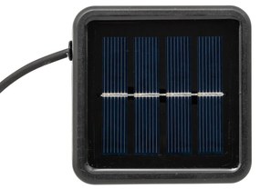 Girlanda solarna LED, SOA, 10 żarówek, 8 m