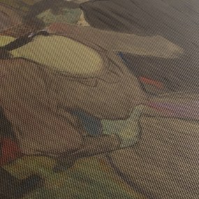 Obraz - Henri de Toulouse-Lautrec, La Goulue and Her Sister, reprodukcje (125x70 cm)