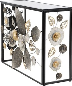Stolik Konsolowy Liść 70, Wielokolorowy, 111,8x41,9x80 cm, Kendra Home