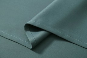 Niebieskozielona zasłona OXFORD 140x250 cm Zawieszanie: Metalowe pierścienie