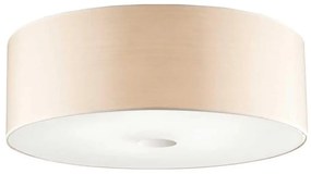 Ideal Lux - Lampa sufitowa WOODY 4xE27/60W/230V śr. 50 cm beżowa