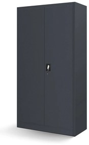 Szafa na narzędzia BRUNO, 920 x 1850 x 500 mm, antracytowa